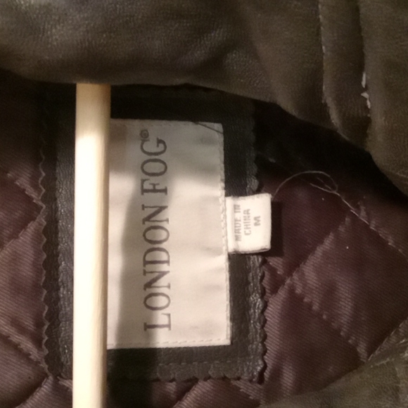 Men's Leather Jacket made by London Fog - Picture 2 of 3